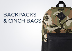 Backpacks & Cinch Bags