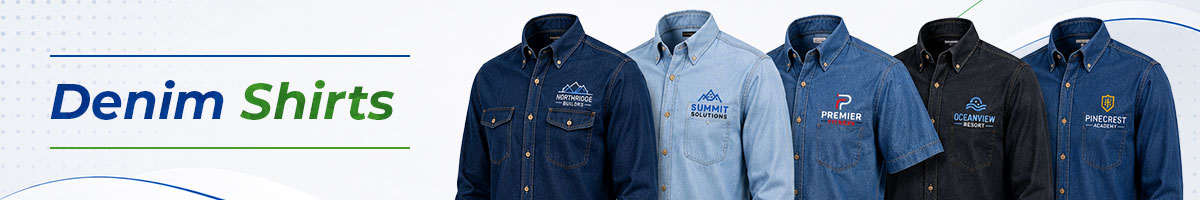 Denim shirts