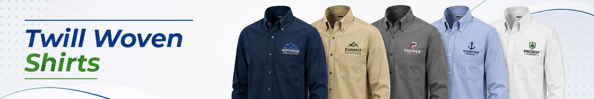Twill Woven Shirts