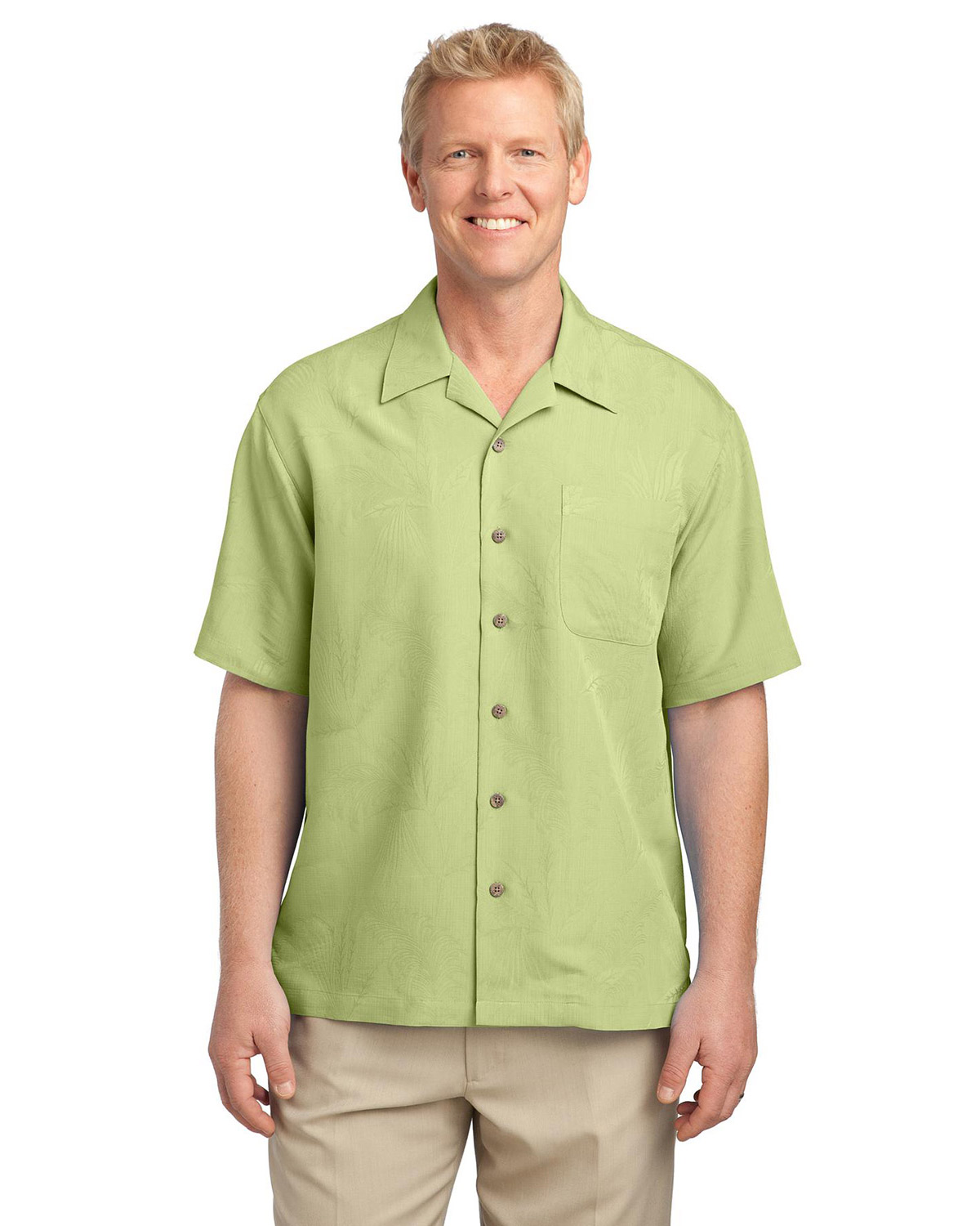 Port Authority S536 Men Patterned Easy Care Camp Shirt Buy Blank Or