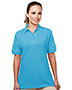 Tri-Mountain 092 Women Accent Easy Care Pique Golf Shirt
