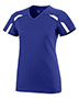 Augusta 1002 Women Avail Short Sleeve V-Neck Jersey