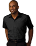 Edwards 1313 Men Short-Sleeve Value Broadcloth Shirt