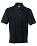 Tri-Mountain 168 Men Signature Cotton Pique Short-Sleeve Golf Shirt