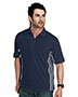 Tri-Mountain 226 Men Gt-2 Rib Collar Knit Polo Shirt 