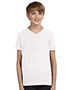 Bella + Canvas 3005Y Boys Jersey Short-Sleeve V-Neck T-Shirt
