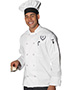 Edwards 3301 Unisex 10 Button Long-Sleeve Chef Coat
