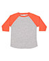 Rabbit Skins 3330 Toddlers Vintage Fine Jersey Baseball T-Shirt