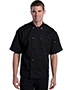 Edwards 3333 Unisex Ten Button Short-Sleeve Back Mesh Chef Coat