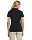Jerzees 441W Women 4.1 oz., 100% Polyester Micro Pointelle Mesh SPORT Moisture-Wicking Polo