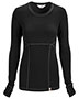 Code Happy 46608A Women Round Neck Long-Sleeve Knit T-Shirt