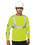 Tri-Mountain 533 Men 100% Polyester Safety Shirt