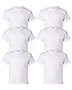 Hanes 5480 Boys 5.2 Oz. Comfort Soft Cotton T-Shirt 6-Pack