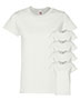 Hanes 5680 Women 5.2 Oz. Comfort Soft Cotton T-Shirt 5-Pack