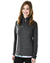 Charles River Apparel 5763 Women Space Dye Performance Pullover