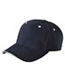 Yupoong 6262S Unisex Brushed Cotton Twill 6-Panel Mid-Profile Sandwich Cap