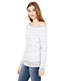 Bella + Canvas 7501 Women Sponge Fleece Wide Neck Sweatshirt