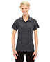 North End 78668 Women Barcode Performance Stretch Polo