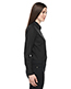 North End 78673 Women Boulevard Wrinkle-Free Two-Ply 80 Cotton Dobby Taped Shirt With Oxford Twill