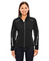 North End 78678 Women Pursuit Three-Layer Light Bonded Hybrid Soft Shell Jacket With Laser Perforation