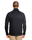 Ultraclub 8398 Men Cool & Dry Sport 1/4-Zip Pullover With Side & Sleeve-Panels