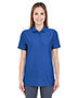 Ultraclub 8413L Women Cool & Dry Elite Tonal Stripe Performance Polo