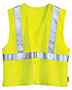 Tri-Mountain 8430 Men Zone Polyester Safety Vest Ansi Class 2 / Level