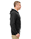 Ultraclub 8463 Men Rugged Wear Thermal-Lined Full-Zip Hooded Fleece