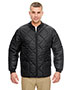 UltraClub 8467 Men Puffy Workwear Jacket With Quilted Lining