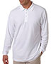 Ultraclub 8542 Men Long-Sleeve Whisper Pique Polo