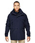 North End 88007 Men 3-In-1 Parka With Dobby Trim