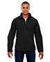 North End 88156 Men Compass Colorblock Three-Layer Fleece Bonded Soft Shell Jacket