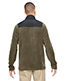 North End 88215 Men Excursion Trail Fabric-Block Fleece Jacket