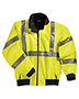 Tri-Mountain 8830 Men District Poly Ansi Compliant Safety Jacket With Reflective Tape