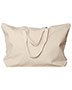 UltraClub 8863 Women Zippered Tote With Gusset