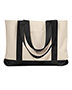 UltraClub 8869 Unisex Canvas Boat Tote