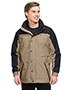 Tri-Mountain 9300 Men Climax Colorblock Nylon Parka With Mesh Lining