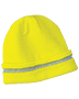 CornerStone CS800 Men Enhanced Visibility Beanie with Reflective Stripe