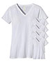 Custom Embroidered Econscious EC3052 Women 4.4 Oz. 100% Organic Cotton Short-Sleeve V-Neck T-Shirt 5-Pack