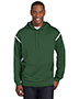 Sport-Tek® TST246 Men Tall Tech Fleece Colorblock Hooded Sweatshirt