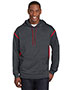 Graphite Heather/ True Red