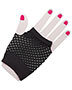 Halloween Costumes FM63022 Unisex Gloves Fingerles Fishnet Black