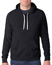 J America J8871 Adult Tri-Blend Hooded Fleece