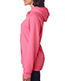 J America J8836 Women Brushed V-Neck Hooded Fleece
