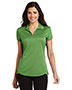 Port Authority L576 Women Trace Heather Polo