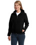 Port Authority L706 Women Textured Hooded Soft Shell Jacket