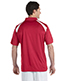 Harriton M318 Men 4 Oz. Polytech Colorblock Polo