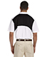 Harriton M356 Men Back Blocked MicroPique Polo