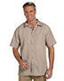 Harriton M560 Men Barbados Textured Camp Shirt