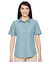 Harriton M580W Women Key West Short-Sleeve Performance Staff Shirt